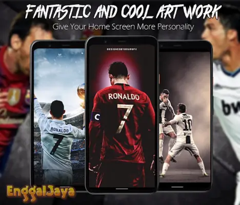 Ronaldo Messi Wallpaper HD android App screenshot 1